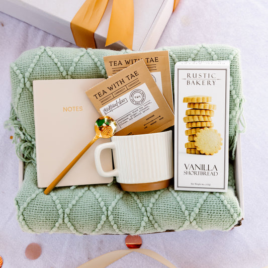 Cozy Warm Blanket Hugs Gift Box